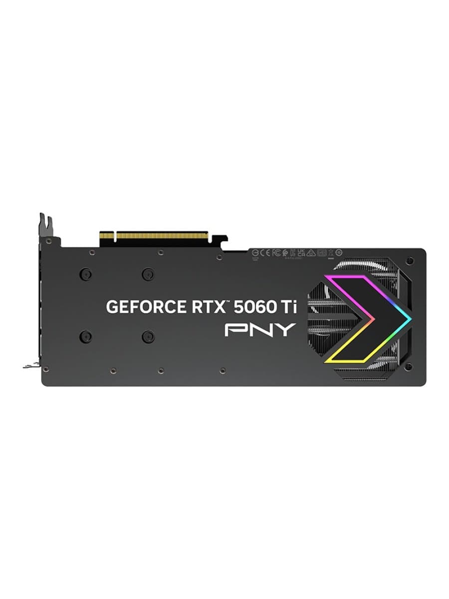 Видеокарта PNY GeForce RTX 5060Ti ARGB Tripple Fan OC 16GB GDDR7 128bit 2xFan 3DP+HDMI (VCG5060T16TFXXPB1-O)