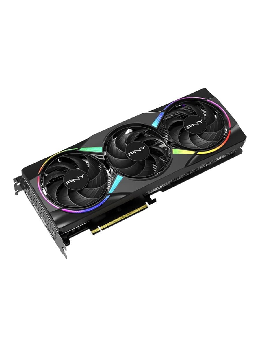 Видеокарта PNY GeForce RTX 5060Ti ARGB Tripple Fan OC 16GB GDDR7 128bit 2xFan 3DP+HDMI (VCG5060T16TFXXPB1-O)