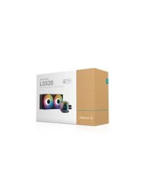 Система жидкого охлаждения DeepCool LS520 Black 2x120mm Fan A-RGB LED LGA1700/1200/115X AMD AM4/AM5