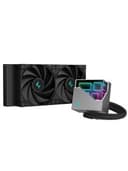 Система жидкого охлаждения DeepCool LT520 Black 2x120mm Fan A-RGB LED LGA1700/1200/115X AMD AM4/AM5