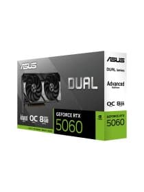 VGA Card ASUS GeForce RTX 5060 Dual OC Advanced Edition 8GB GDDR7 128bit 2xFan 3DP+HDMI (90YV0PS0-M0NA00)