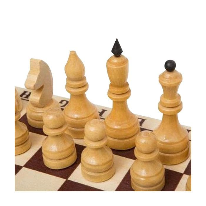 Шахматы турнирные утяжеленные в комплекте с доской 400*200*55 (E-2)