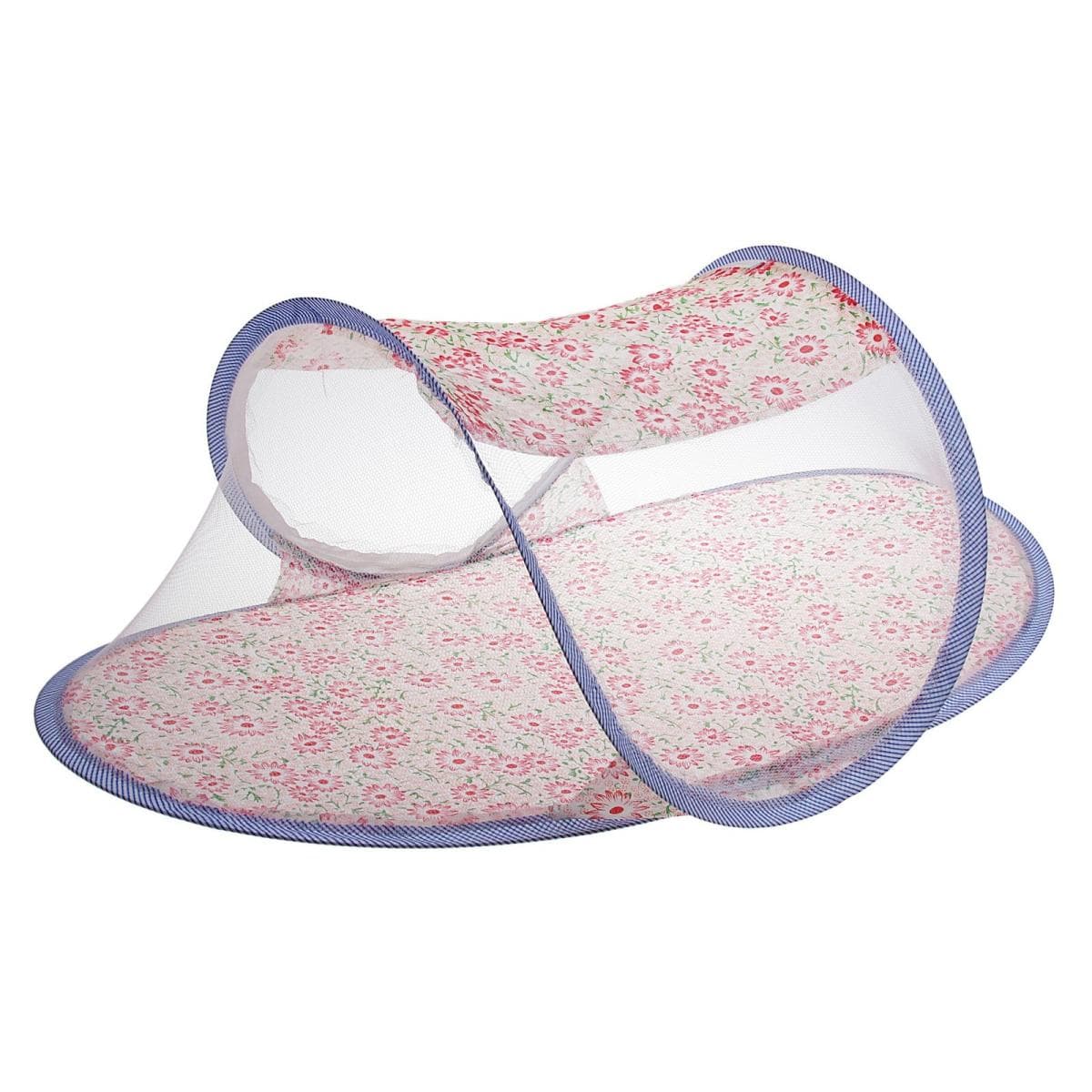 Манеж-палатка: москитная сетка на молнии, цвета МИКС