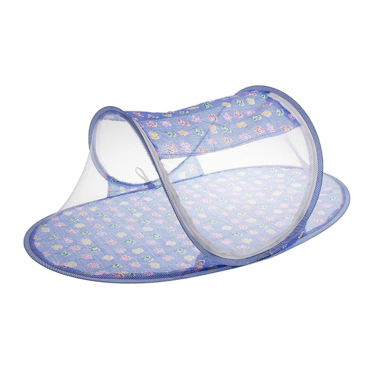 Манеж-палатка: москитная сетка на молнии, цвета МИКС