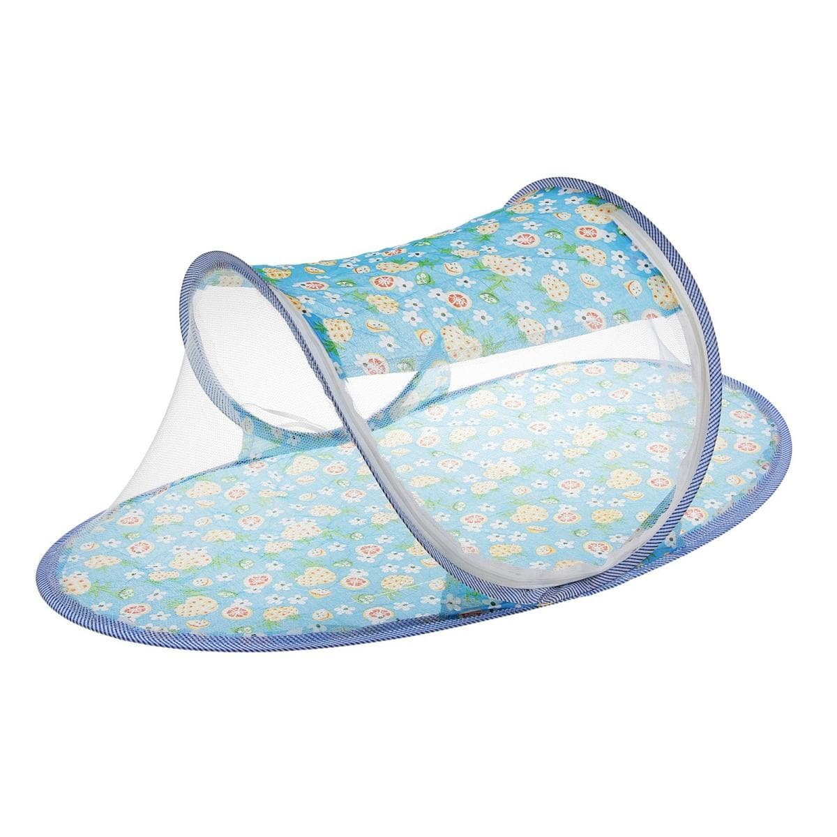 Манеж-палатка: москитная сетка на молнии, цвета МИКС