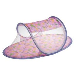 Манеж-палатка: москитная сетка на молнии, цвета МИКС