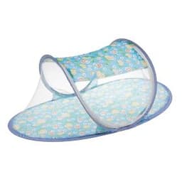 Манеж-палатка: москитная сетка на молнии, цвета МИКС