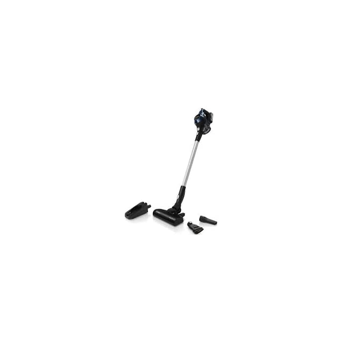 Аккумуляторный пылесос Bosch BCS611P4A, Unlimited 6, 18 В, контейнер 0,3 л, синий