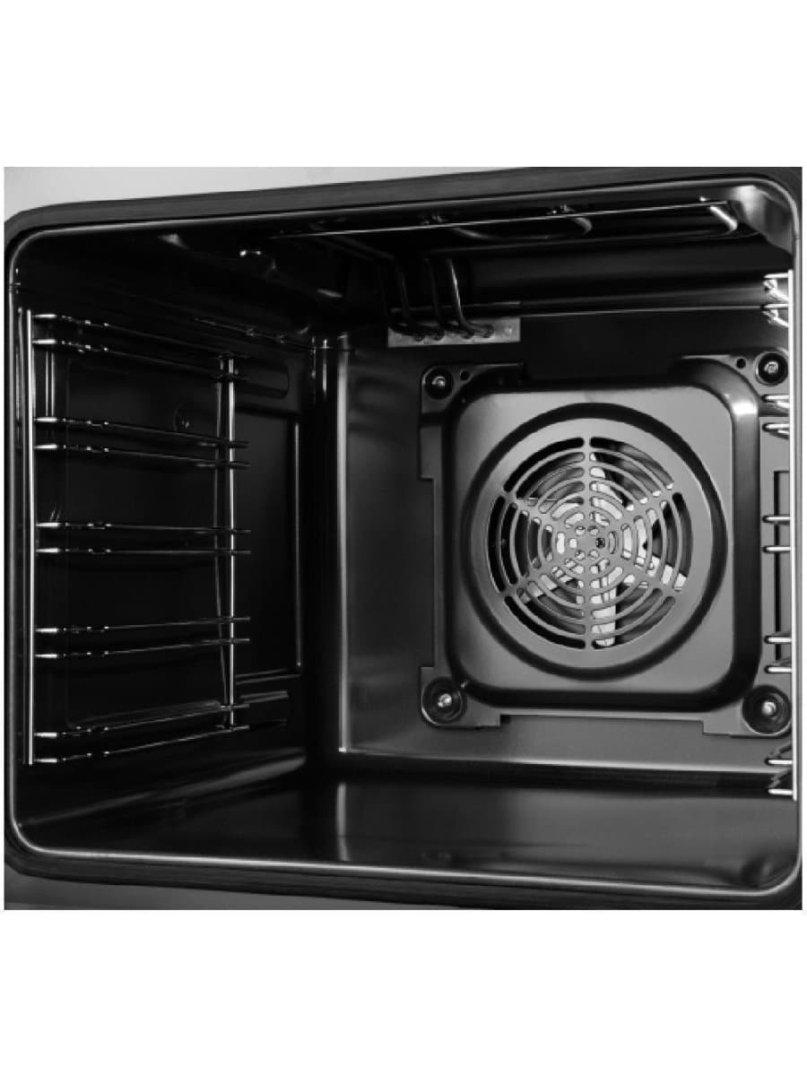 Электрическая плита Hansa FCCM582033, 50 см, стеклокерамика Hi-Light, духовка 65 л, чёрная
