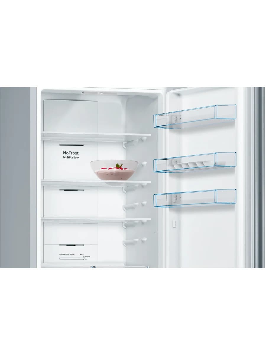 Холодильник Bosch KGN39XI30U, 366 л, Total No Frost, 203 см, нержавеющая сталь