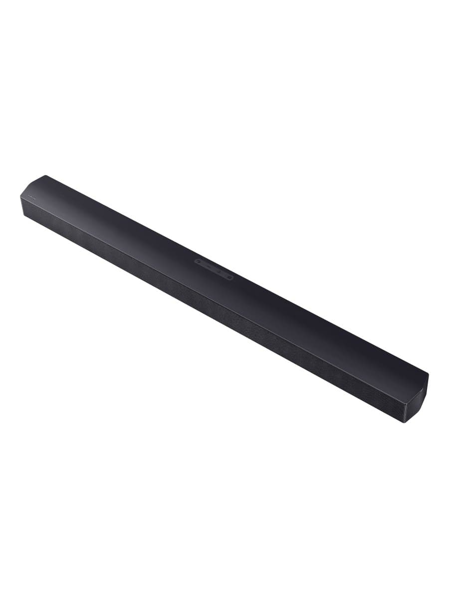 Саундбар Samsung HW-B450F, 2.1 канала, беспроводной сабвуфер, DTS Virtual X, Bluetooth, чёрный титан