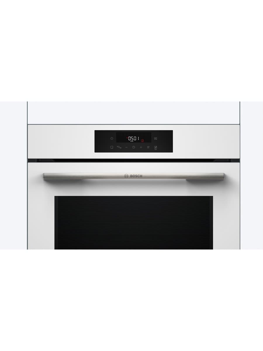Встраиваемый духовой шкаф Bosch HJG852YW0T, 76 л, AirFry, EcoClean Direct, белый