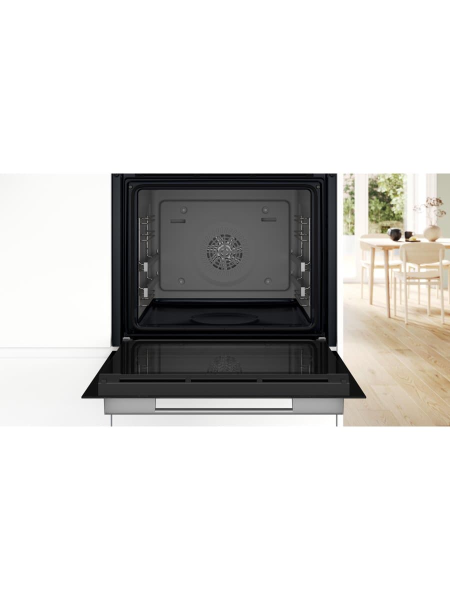 Встраиваемый духовой шкаф Bosch HJG852YW0T, 76 л, AirFry, EcoClean Direct, белый