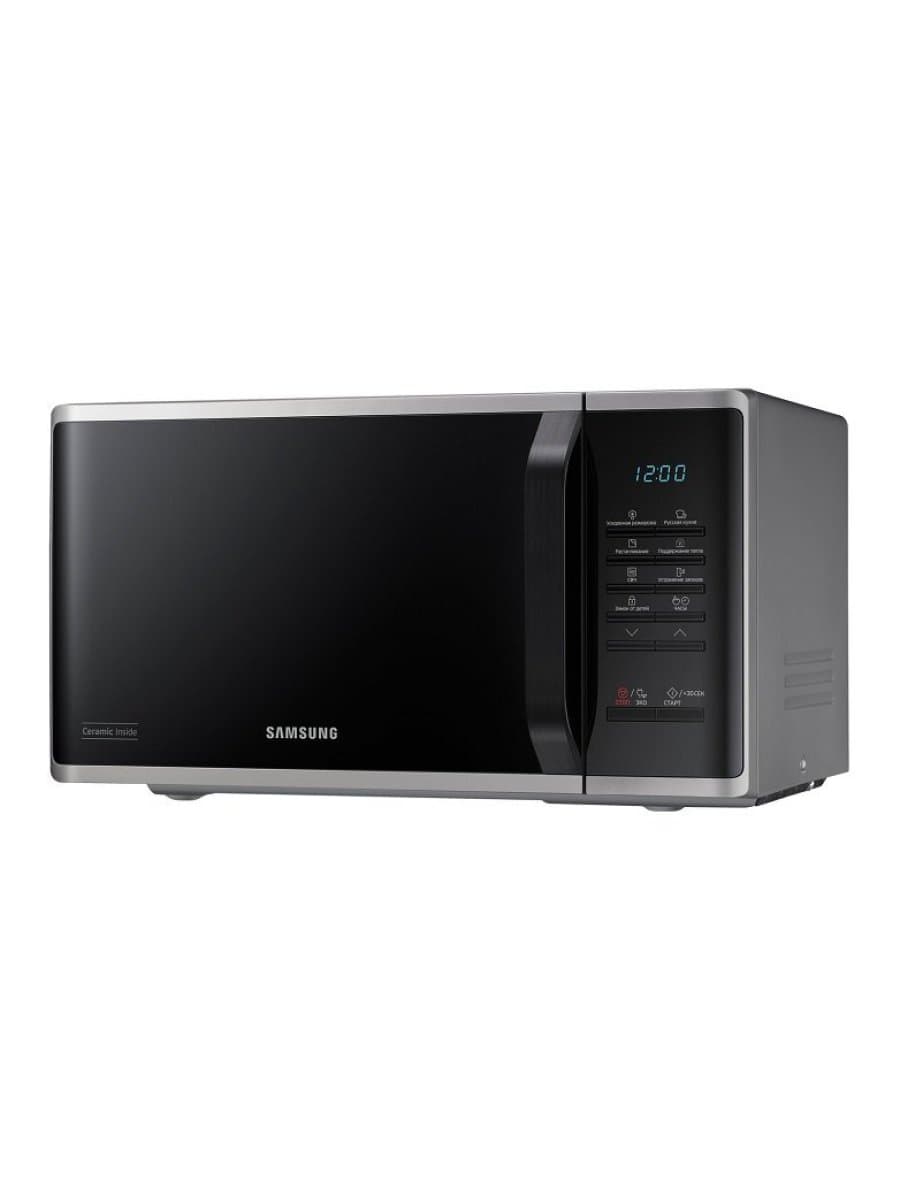 Микроволновая печь Samsung MS23K3513AS, 23 л, серебристая