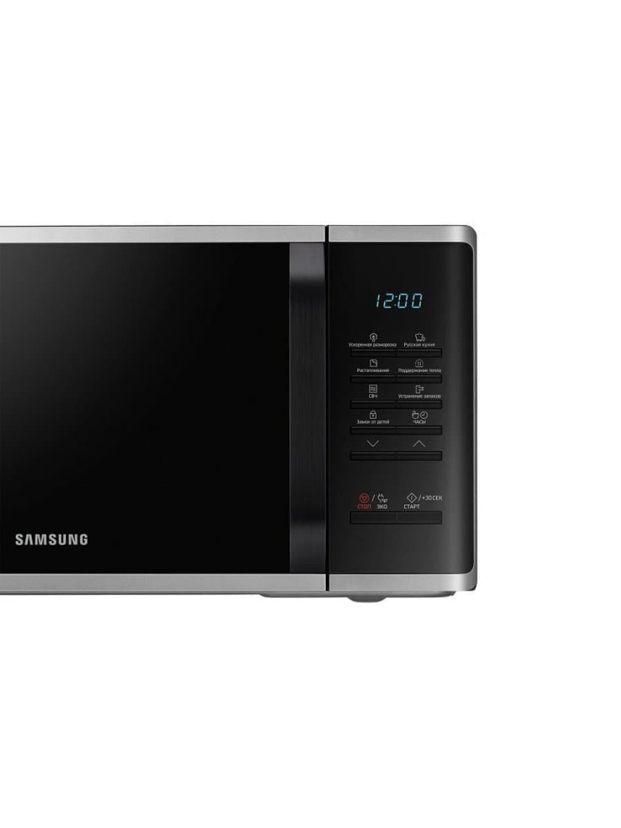 Микроволновая печь Samsung MS23K3513AS, 23 л, серебристая
