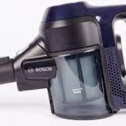 Аккумуляторный пылесос Bosch BCS611P4A, Unlimited 6, 18 В, контейнер 0,3 л, синий