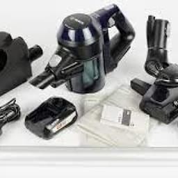 Аккумуляторный пылесос Bosch BCS611P4A, Unlimited 6, 18 В, контейнер 0,3 л, синий