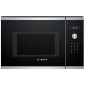 Встраиваемая микроволновая печь Bosch BEL554MS0, 25 л, 900 Вт, гриль 1200 Вт, нержавеющая сталь