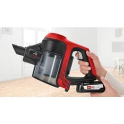 Аккумуляторный пылесос Bosch BBS61PET2, Unlimited ProAnimal, 18 В, до 30 мин, красный