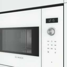 Встраиваемая микроволновая печь Bosch BFL524MW0, 20 л, 800 Вт, белая