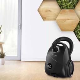 Пылесос с мешком Bosch BGLS2BA3D8, 600 Вт, HEPA-фильтр, мешок 3,5 л, чёрный