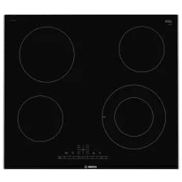Электрическая варочная панель Bosch PKF675FP2E, 60 см, 4 зоны, стеклокерамика, чёрная