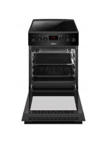 Электрическая плита Hansa FCCM582033, 50 см, стеклокерамика Hi-Light, духовка 65 л, чёрная