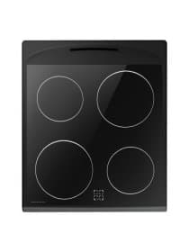 Электрическая плита Hansa FCCM582033, 50 см, стеклокерамика Hi-Light, духовка 65 л, чёрная