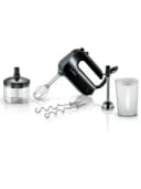 Ручной миксер Bosch MFQ4980B, 850 Вт, 5 скоростей, чёрный