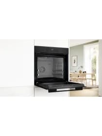 Встраиваемый духовой шкаф Bosch HJG852YT0T, 76 л, AirFry, 30 автопрограмм, матовый чёрный