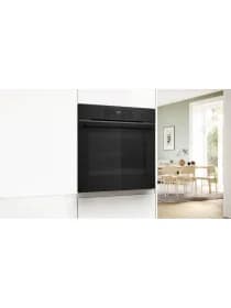 Встраиваемый духовой шкаф Bosch HJG852YT0T, 76 л, AirFry, 30 автопрограмм, матовый чёрный
