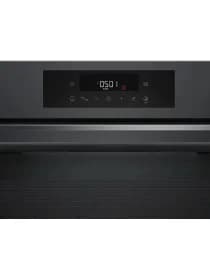 Встраиваемый духовой шкаф Bosch HJG852YT0T, 76 л, AirFry, 30 автопрограмм, матовый чёрный
