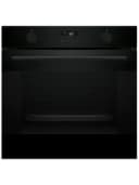 Встраиваемый духовой шкаф Bosch HUA736EA0T, 76 л, добавление пара, AirFry, чёрный