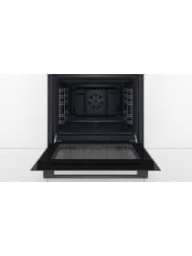 Встраиваемый духовой шкаф Bosch HBF512BB1T, 66 л, 7 режимов, 3D Hotair, чёрный