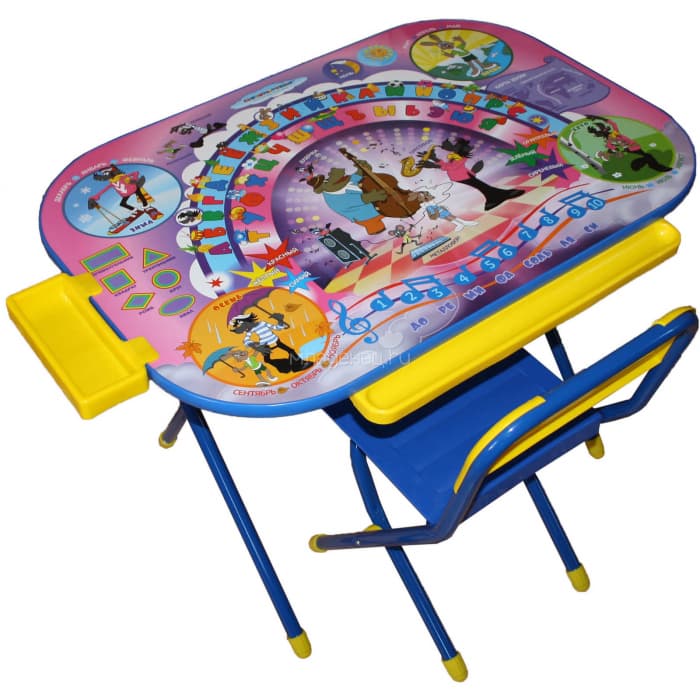 Набор детской мебели ДЭМИ Ну, погоди/Синий