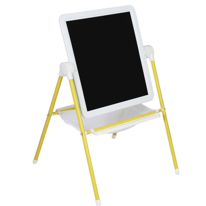 Мольберт детский универсальный ДЭМИ Жёлтый/Белый