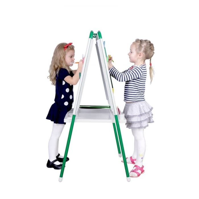 Мольберт детский универсальный ДЭМИ Зелёный/Белый