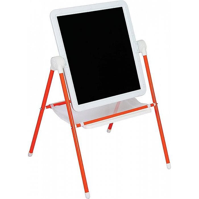Мольберт детский универсальный ДЭМИ Оранжевый/Бело-оранжевый