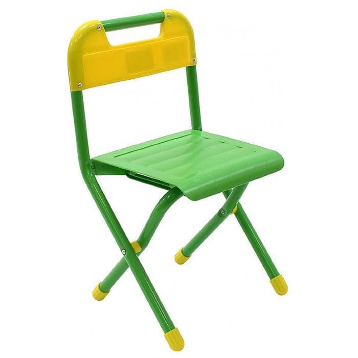 Стул складной детский ССД.02 Белый/Бежевый