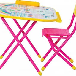 Набор детской мебели ДЭМИ Дошколенок/Розовый