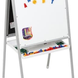 Мольберт детский универсальный ДЭМИ Бежевый/Белый