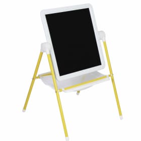 Мольберт детский универсальный ДЭМИ Жёлтый/Белый