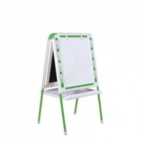 Мольберт детский универсальный ДЭМИ Зелёный/Белый