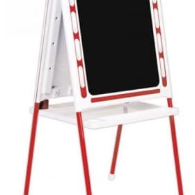 Мольберт детский универсальный ДЭМИ Красный/Бело-красный