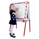 Мольберт детский универсальный ДЭМИ Красный/Белый