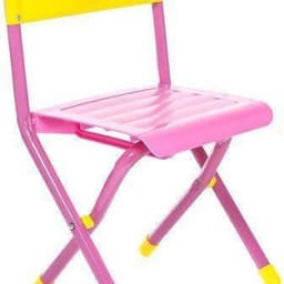 Стул складной детский ССД.02 Белый/Бежевый