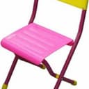 Стул складной детский ССД.02 Желтый/розовый