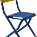 Стул складной детский ССД.02 Желтый/синий
