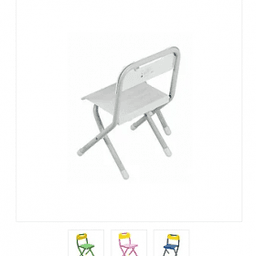 Стул складной детский ССД.02 Мраморный/Фиолетовый