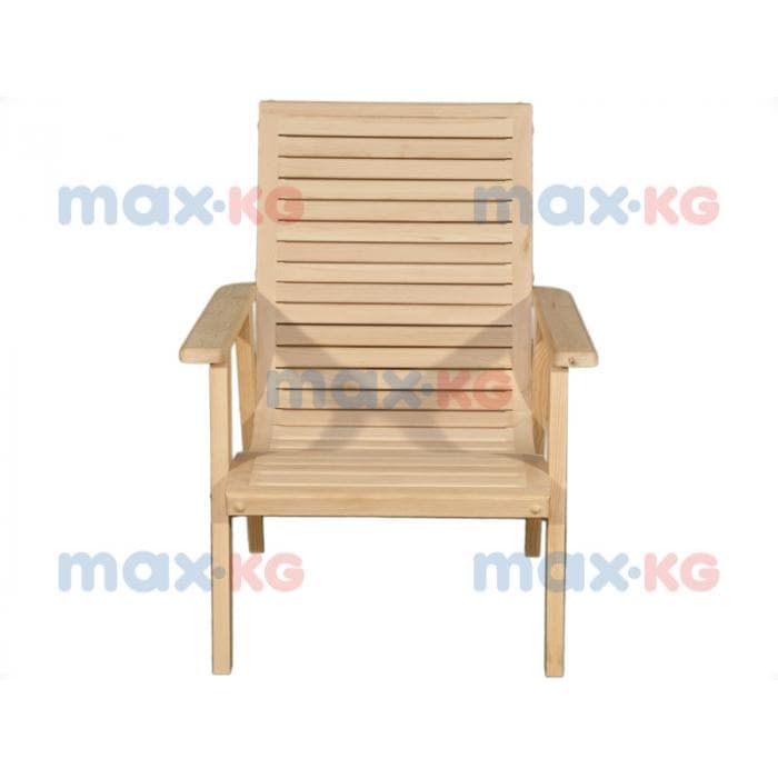 Кресло с изгибом, кедр